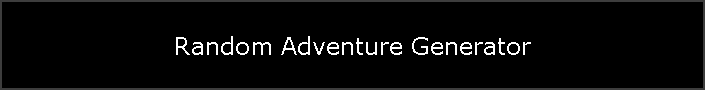 Random Adventure Generator